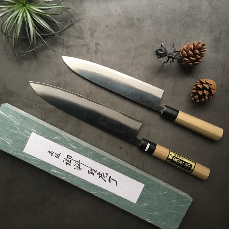 現貨] 藤次郎Tojiro 黑打白紙鋼210/240mm牛刀| 蝦皮購物