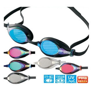現貨日本製（4色）arena泳鏡 AGL-2400 鏡面處理泳鏡蛙鏡ミラー加工超吸着舒適Q-CHAKU FINA承認
