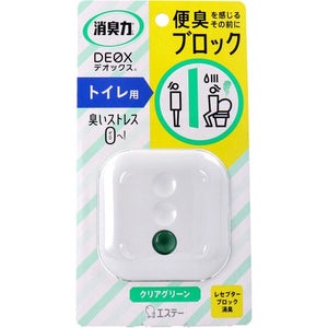 *現貨*日本 ST雞仔牌 DEOX廁所除臭 X 香氛 (清新綠色 6mL) / 浴廁除臭 廁所芳香劑