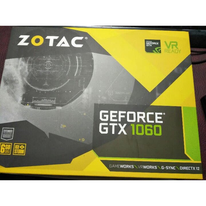 ZOTAC GTX1060 6GB 生產日期2019/07