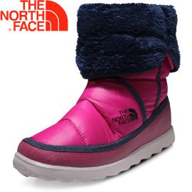 【The North Face 女 ThermoBall 暖魔球 保暖雪靴 亮光耀紫/宇宙藍】A5S9//悠遊山水