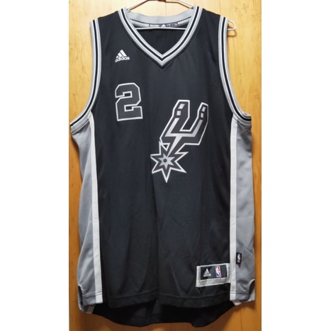 二手 馬刺 冠軍 MVP Kawhi Leonard SPURS 球衣 L ADIDAS