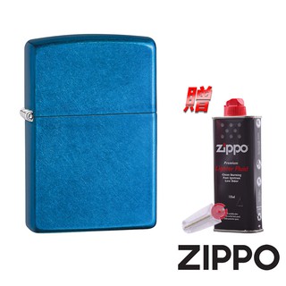 ZIPPO 蔚藍紋理防風打火機 經典素面 24534 優惠出清 好禮超值送 官方正版 現貨 禮物 送禮 客製化 終身保固