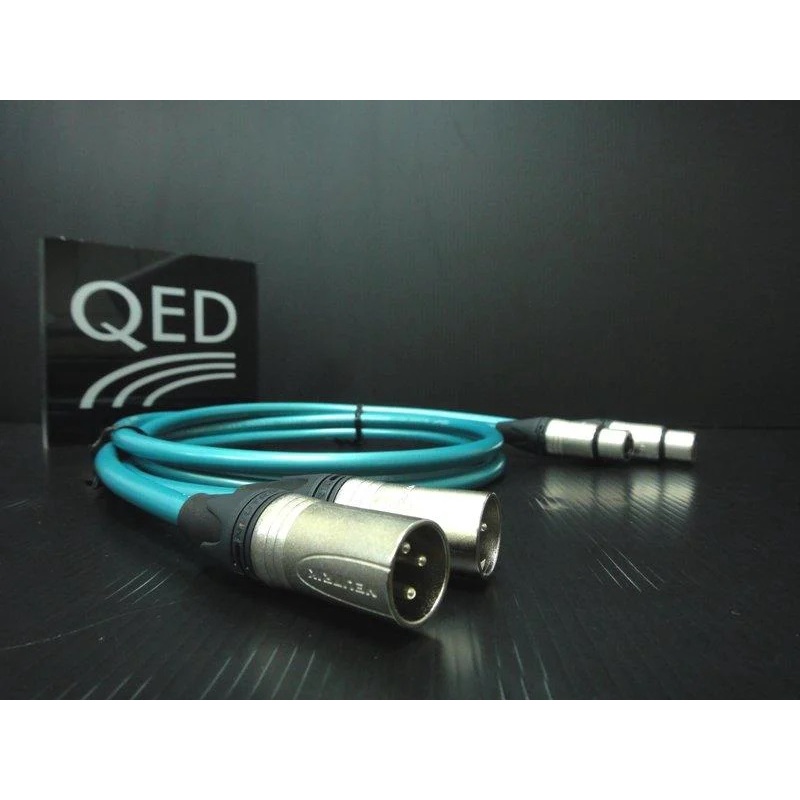 『永翊音響』英國名牌 QED QUNEX 4S 鍍銀平衡線(( NEUTRIK鍍銀XLR ))