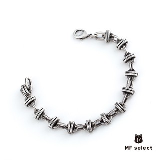 【MF SELECT】龐克搖滾 個性 男手鍊 造型手鍊 (FA5806) 古銀款 (M)