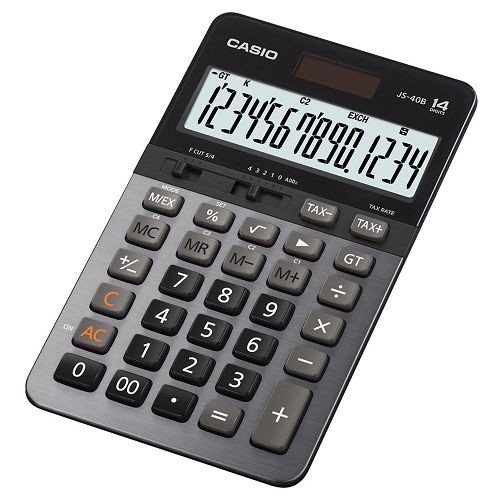 CASIO JS-40B桌上型計算機14位數