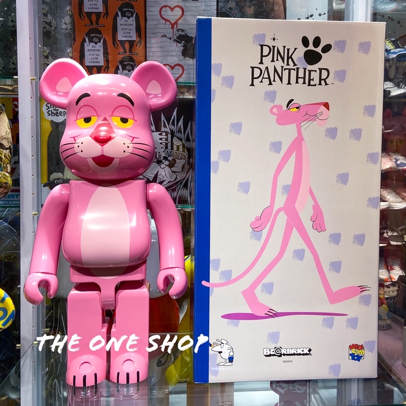 TheOneShop BE@RBRICK Pink Panther 缺貨中 頑皮豹 粉紅豹 庫柏力克熊 1000%