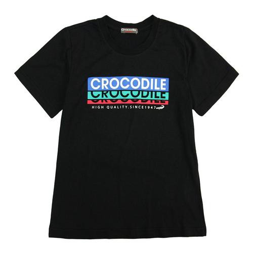 Crocodile Junior『小鱷魚童裝』559407撞色LOGO T恤Ggo(G購)