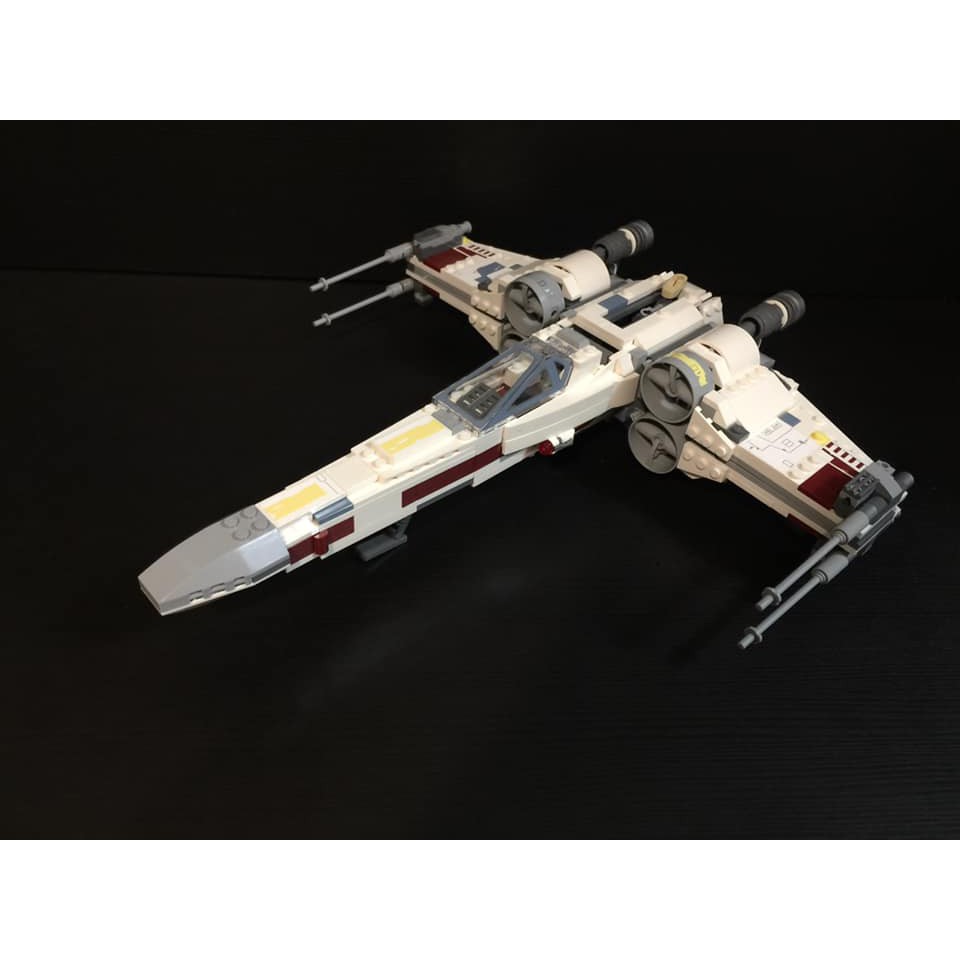 二手 展示品 好時光 Lego 樂高 STAR WARS 星際大戰 75218 X戰機 X-WING 拆售載具 無說明書
