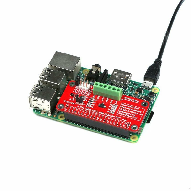現貨全新未拆 Raspberry Pi ADS1115 ADC 模組 支援 PI 3/2/B RPI