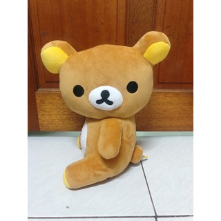 全新正版附吊牌 大型30公分 三麗鷗 Rilakkuma 懶懶熊 拉拉熊 側身拉拉熊 轉身拉拉熊 娃娃 玩偶 巨無霸臺