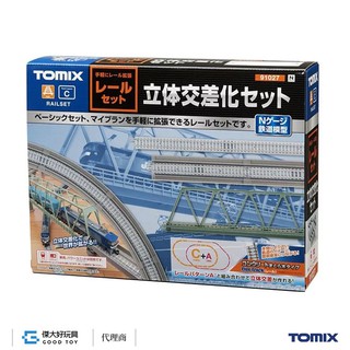 【預購】TOMIX 91027 軌道組 立體交叉化套組 (路線C)