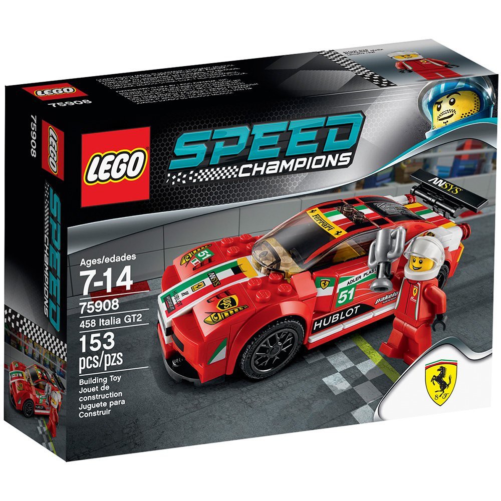 Lego 樂高 75908 Speed系列 Ferrari 458 Italia GT2 法拉利 跑車
