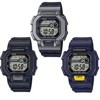 【CASIO】卡西歐 復古硬派方框電子錶 W-737H 系列 共3款 原廠公司貨【關注折扣】