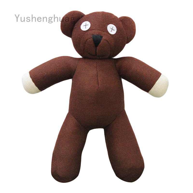Yushenghuag 忘記它新的有趣可愛豆先生的小毛絨熊給嬰兒的孩子 蝦皮購物