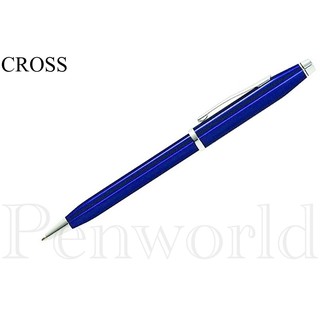 【Penworld】CROSS高仕 新世紀AT0082WG-103半透藍亮漆原子筆