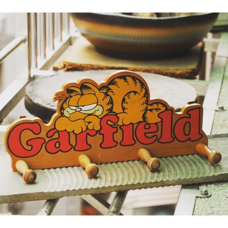 1978年 加菲貓 衣帽架 帽架 衣架 Garfield