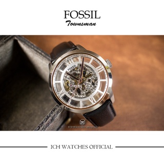 4款原裝進口美國FOSSIL Townsman系列鏤空機械錶ME3098-手錶男錶女錶生日禮物父親節禮物情人節禮物西裝錶