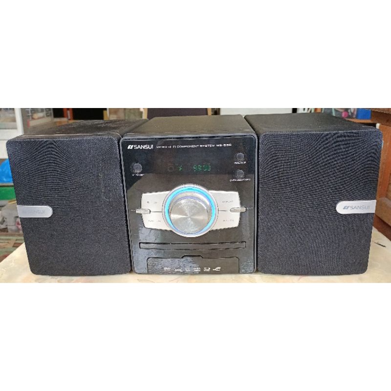 山水SANSUI MS-635數位DVD/DivX/USB2.0/3合1組合音響
