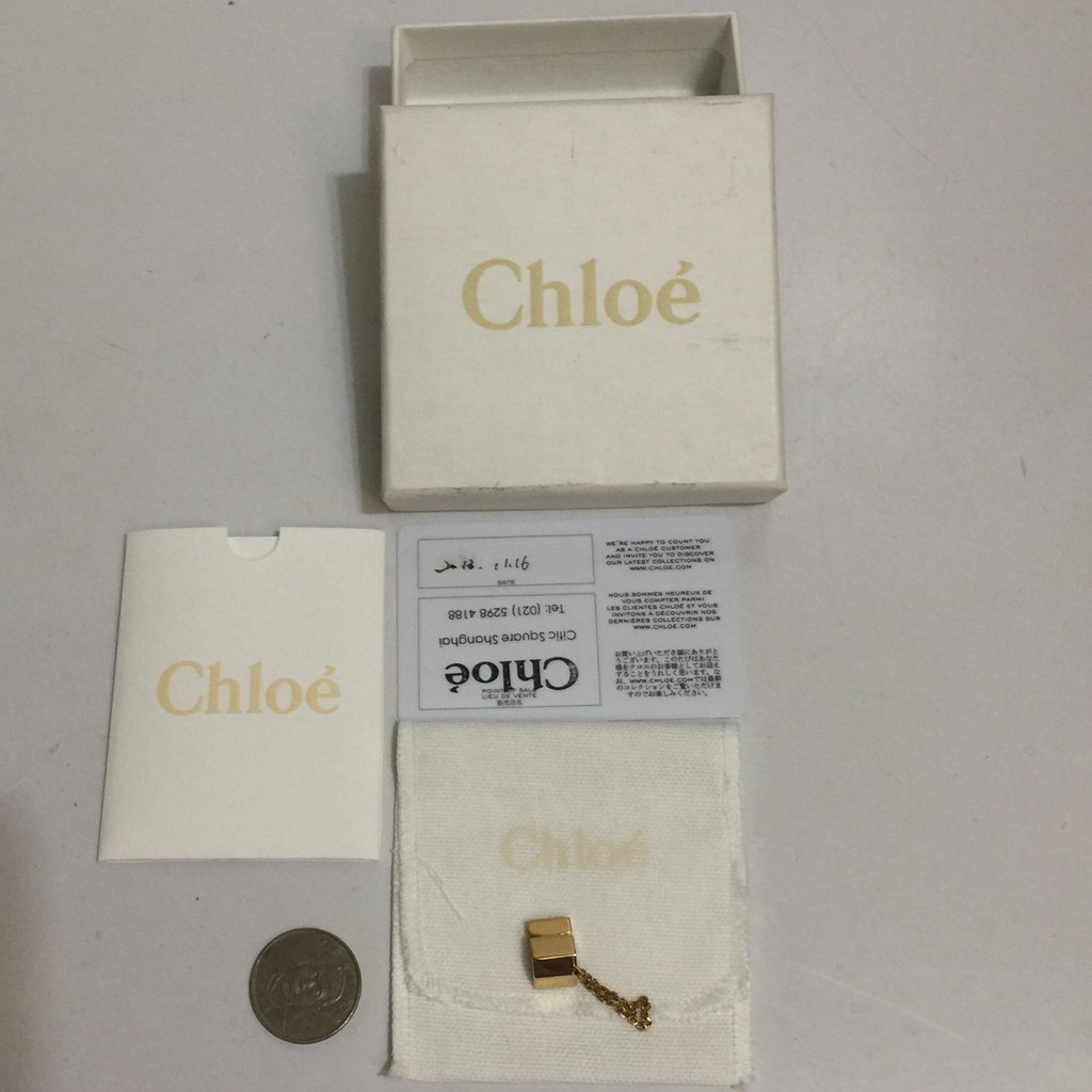 CHLOE' Chloe 時尚耳夾 正貨（有盒有保證卡） 近全新