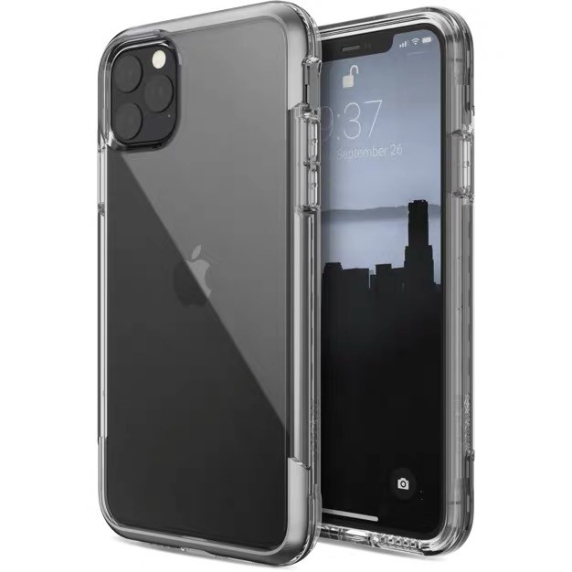 (現貨)X Doria 原廠公司貨iphone 11 pro max AIR極盾超強防摔殼 金屬邊框 透明背蓋 保護套