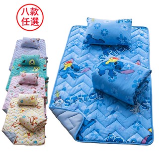 （現貨出清）迪士尼正版授權 幼稚園冬夏兩用睡袋 4D網眼高透氣可機洗可拆式睡墊 涼被 枕頭三件組抗敏開學季 睡袋 午睡