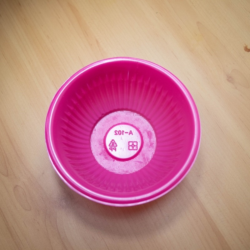 PP 耐熱塑膠碗 102號(大) 106號(小) 加厚 免洗碗 衛生碗 塑膠碗 紅碗 烤肉碗 飯碗 湯碗 整箱 免運