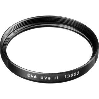 Leica 13033 E46 UVa II 保護鏡 黑 全新公司貨【日光徠卡】