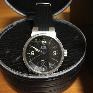 一手 豪利時 ORIS TT2 盤徑42MM 機械腕錶/機械錶 橡皮錶帶