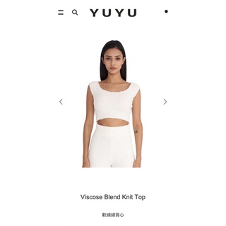 yuyu active Viscose Blend Knit Top