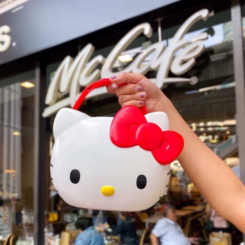 台灣現貨 快速出貨泰國麥當勞Hello Kitty45週年聯名款萬用置物籃