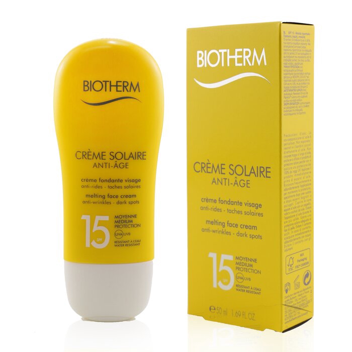 碧兒泉 - 臉部防曬乳Creme Solaire SPF 15 UVA/UVB Melting Face Cream