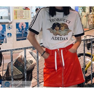 Adidas x Fiorucci 短袖天使小天使三線滿板ED8775 ED0218 | 蝦皮購物
