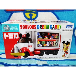 TOMICA 迪士尼 經典夢想米奇貨櫃車 5 COLORS DREAM CARRY 收納車 米奇 貨櫃車 經典 5色