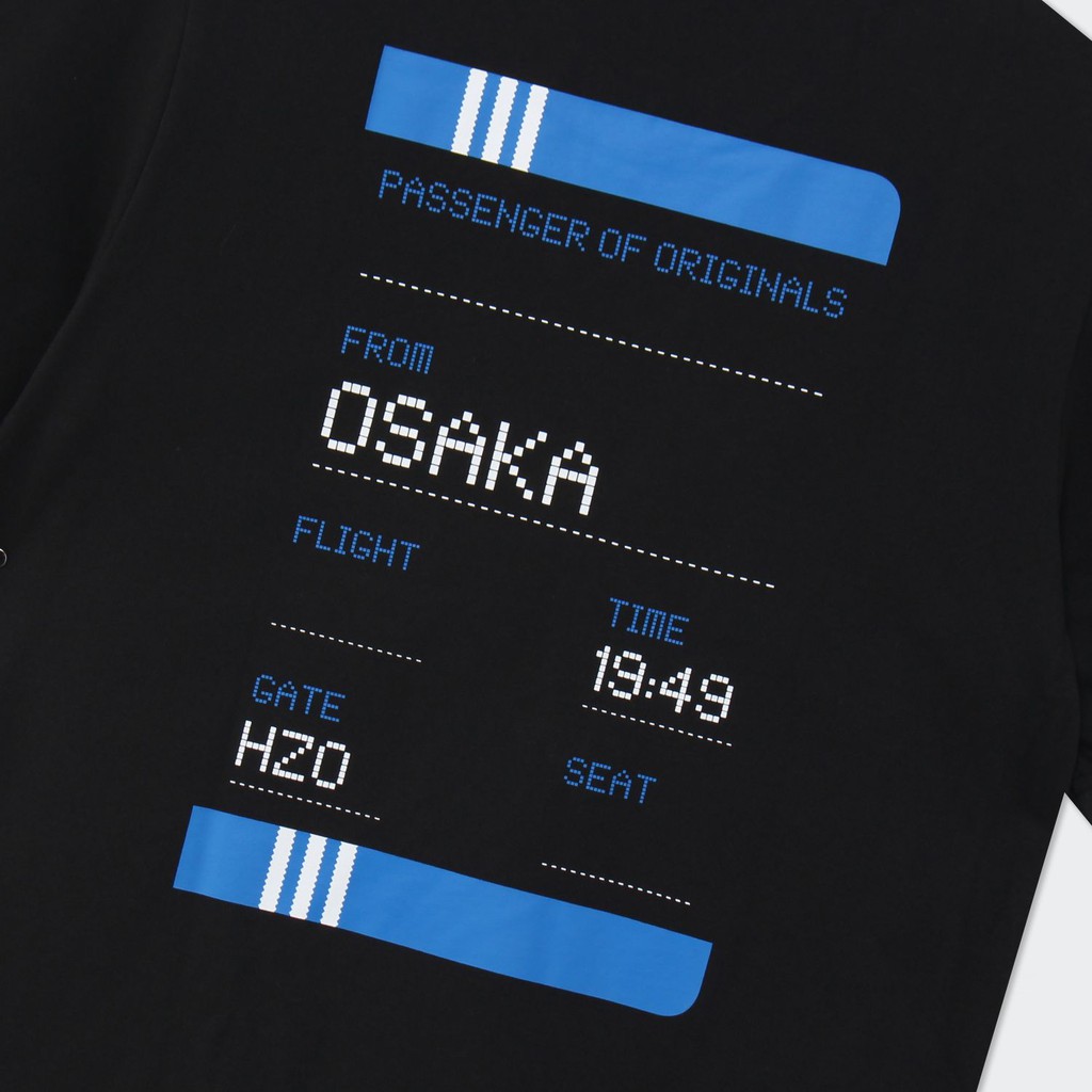 查爾斯 日本限定adidas 大阪字樣機票tee 短袖日本短袖愛迪達osaka Tee 蝦皮購物