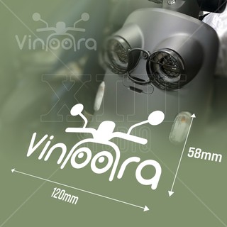 XIII_山葉 YAMAHA Vinoora 字樣造型車貼