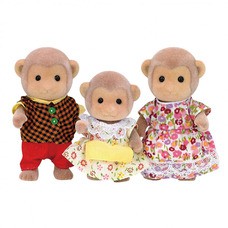 (現貨)日本森林家族 Sylvanian Family Calico Critters猴子家庭 家族 人偶組 玩偶