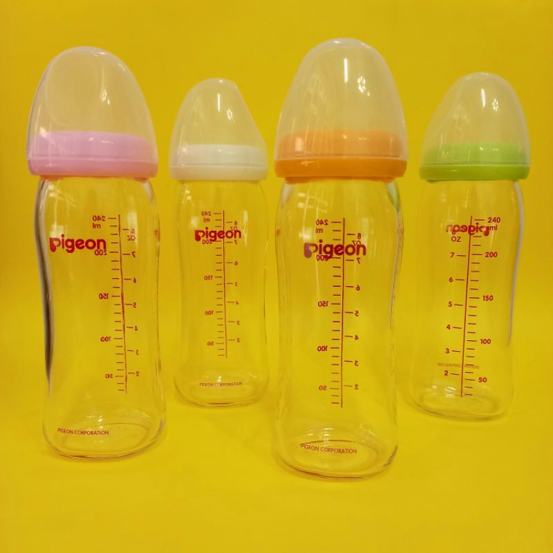 二手 貝親寬口玻璃奶瓶 儲奶瓶 日本製 160mL 240mL