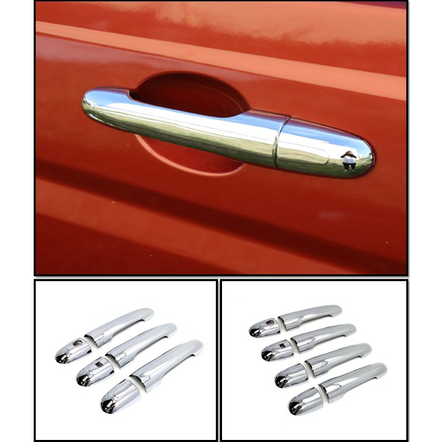 圓夢工廠 Benz 賓士 VITO W639 VIANO 2003~2014 改裝 鍍鉻銀 車門把手蓋 把手外蓋貼