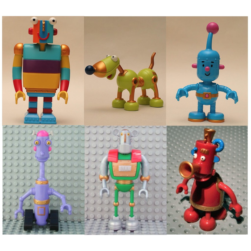 【小馬士愛樂高】&lt;&lt;稀有&gt;&gt;LEGO Duplo Little Robots 得寶機器人系列小全套 共六隻