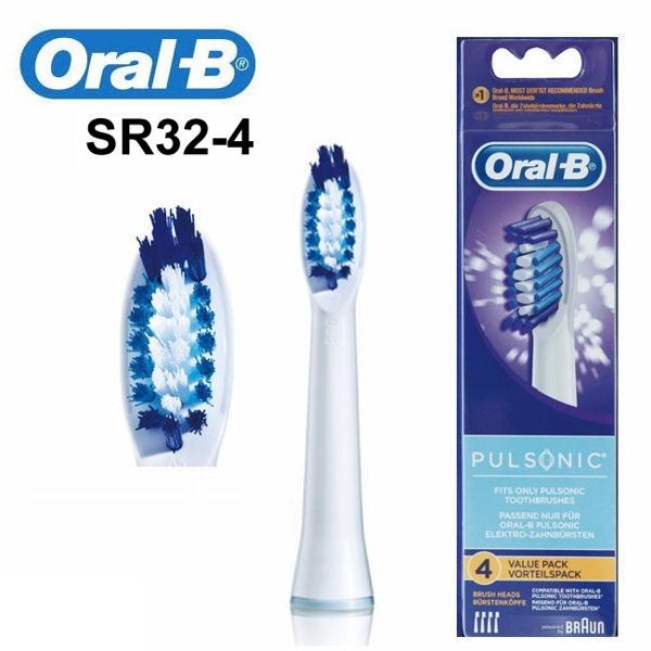 【Oral-B】音波電動牙刷刷頭（4入）SR32-4