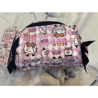 絕版收藏品Sanrio Hello Kitty萬聖節🎃系列糖果化妝布包