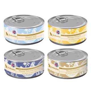 ✨橘貓MISO✨【24罐組】Astkatta 冰島健康主食慕斯貓罐頭 80g 貓主食罐 貓罐頭