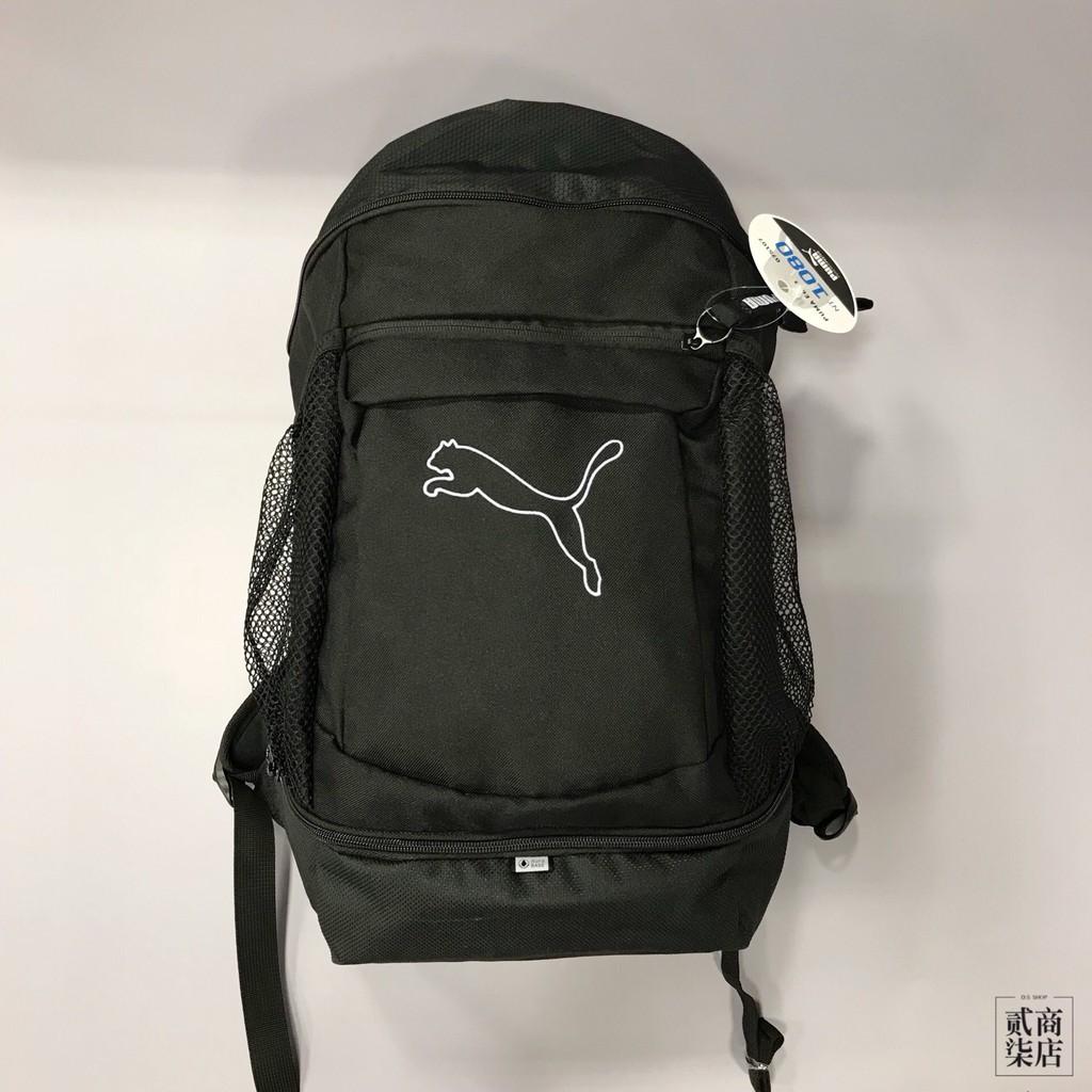 D.S) Puma Echo Backpack 23L 黑色基本款 