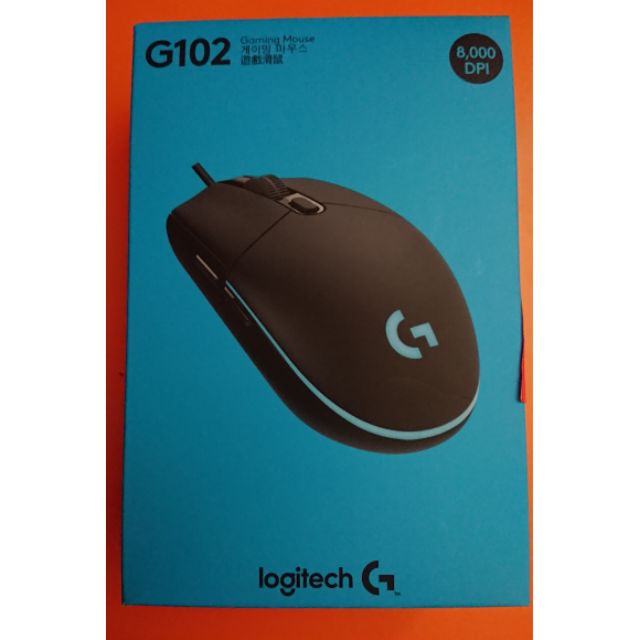 全新Logitech 羅技  G102 PRODIGY 有線電競滑鼠 RGB滑鼠 一年保固