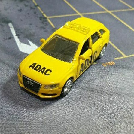 [HCP] 瑕疵 老物 Siku Audi A4 Avant 旅行車 模型車 警車 奧迪 1/55 巡邏車 非1/64