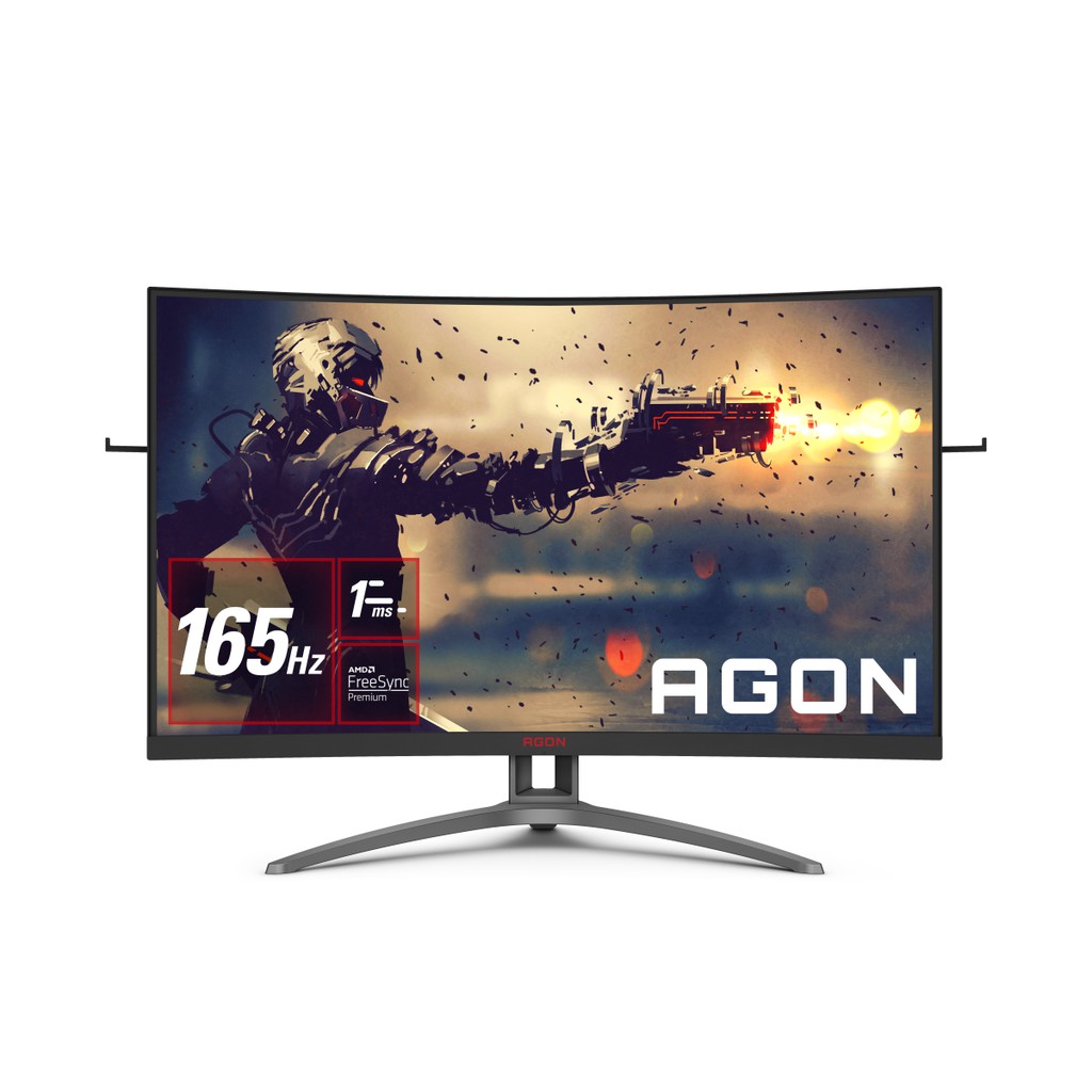 AOC AGON AG323FCXE電競曲面螢幕/1920x1080/VA/165HZ/1ms/HDR 廠商直送
