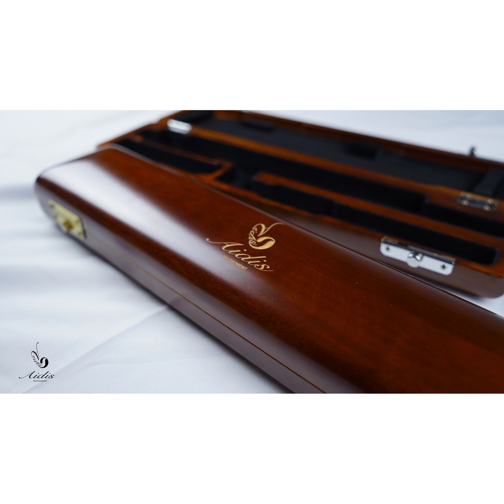 【艾笛斯樂器】長笛原木木盒-栗色⚜︎進口楓木製.質感好評⚜︎