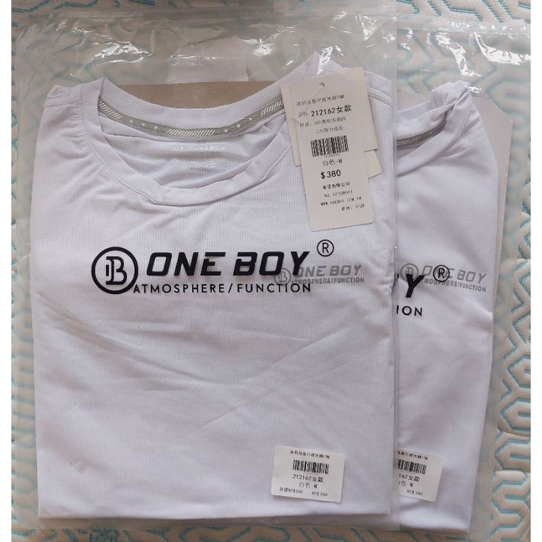 現貨 免運 全新 one boy冰科技無印痕冰鋒T恤 上衣 涼感 透氣