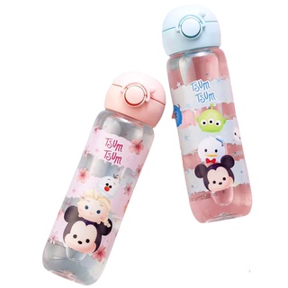 迪士尼 tsum tsum 俏皮直飲式大容量兒童便攜水壺(600ml)【star baby】